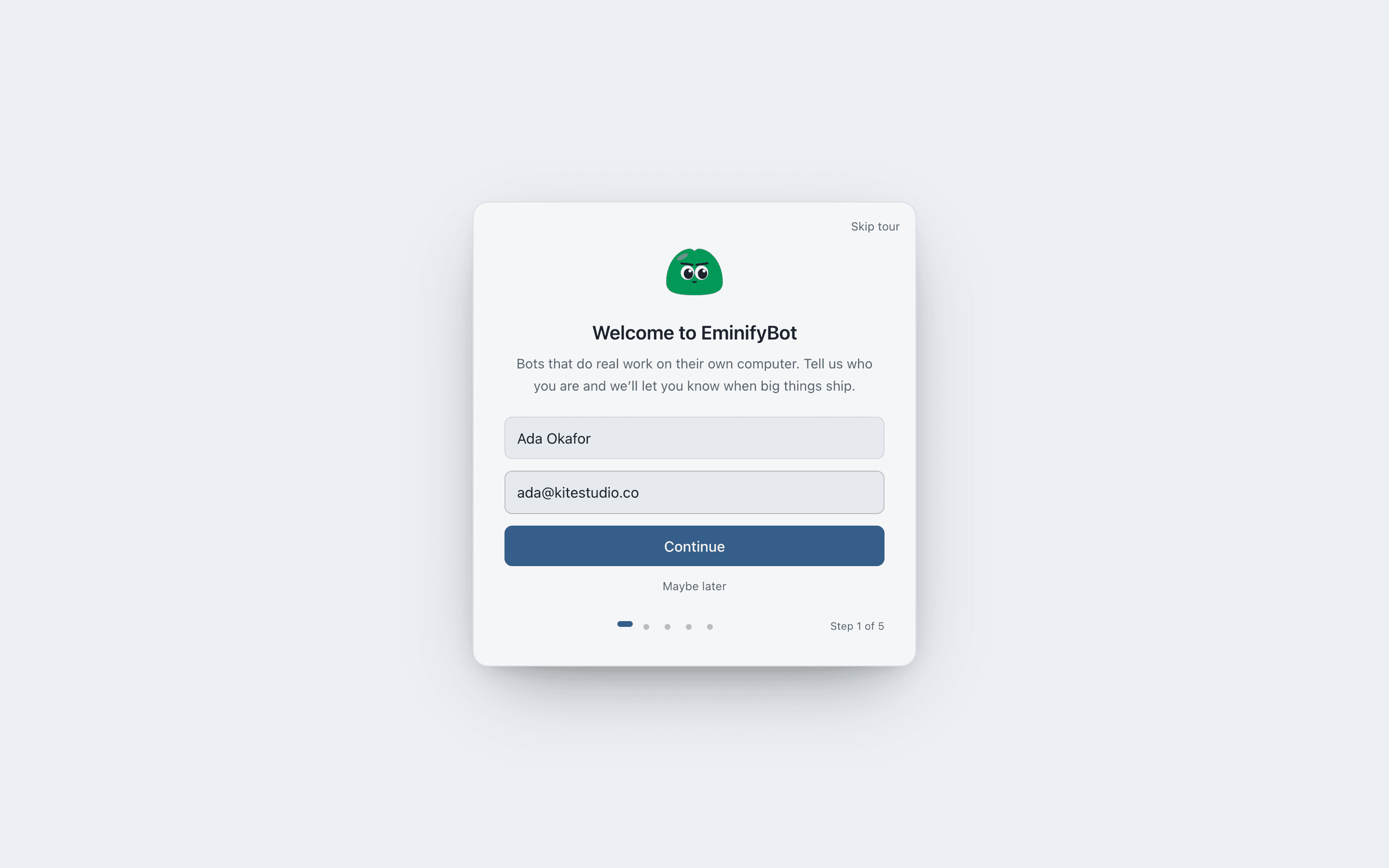 Welcome to EminifyBot